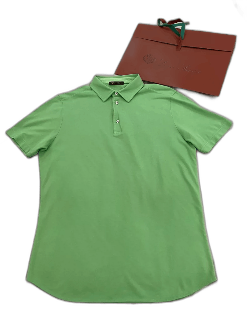 Ermenegildo Zegna Loro Piana Short Sleeve Polo Shirt Size M Size US M / EU 48-50 / 2 - 1 Thumbnail