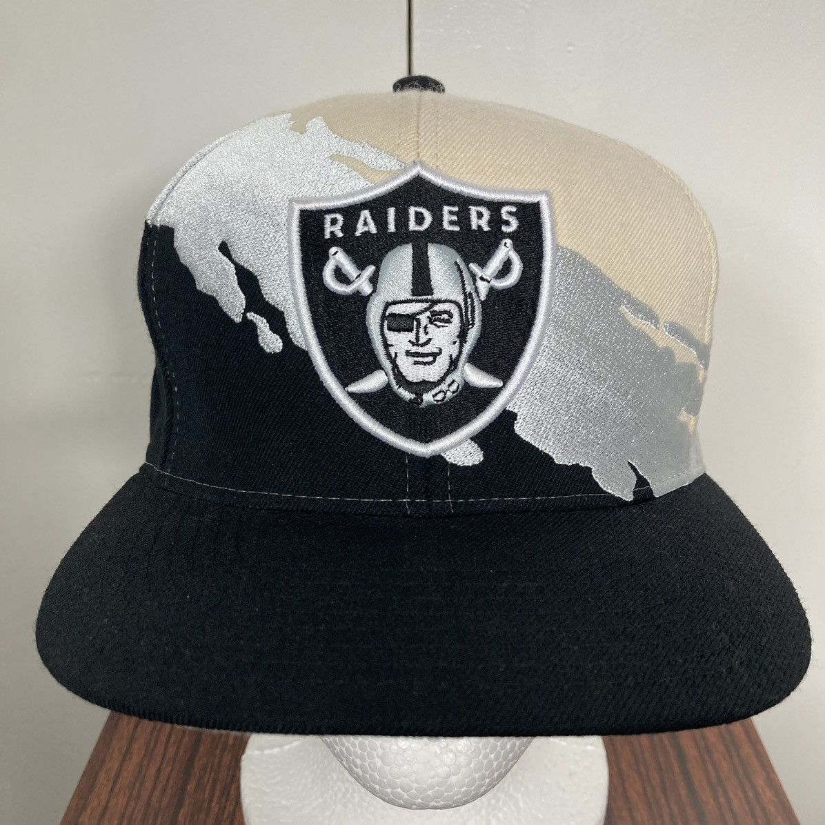 Mitchell & Ness RAIDERS MITCHELL NESS SPLASH SNAPBACK HAT VINTAGE COLLECTION Size ONE SIZE - 2 Thumbnail