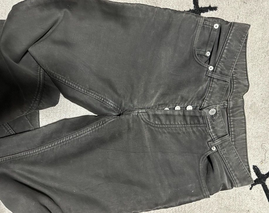 Helmut Lang Helmut Lang Black Beef Solid Beef Self made Je2412-Nextarrow Size US 30 / EU 46 - 3 Thumbnail