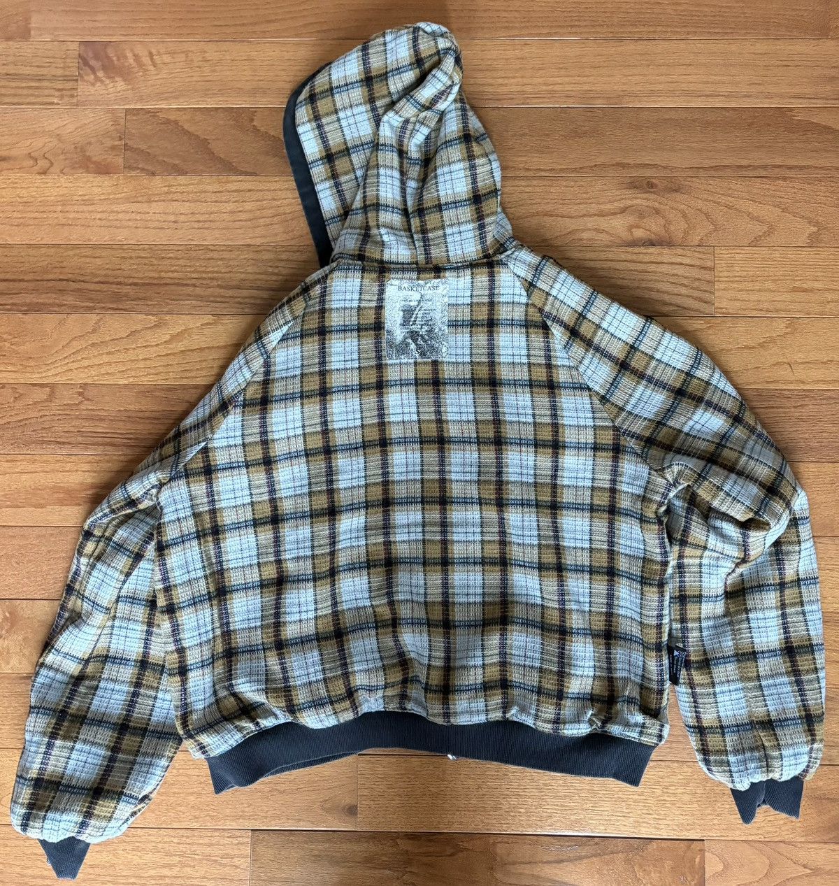 basketcase gallery Basketcase Gallery Hench Reversible Plaid Thermal Zip Up Size US S / EU 44-46 / 1 - 11 Thumbnail