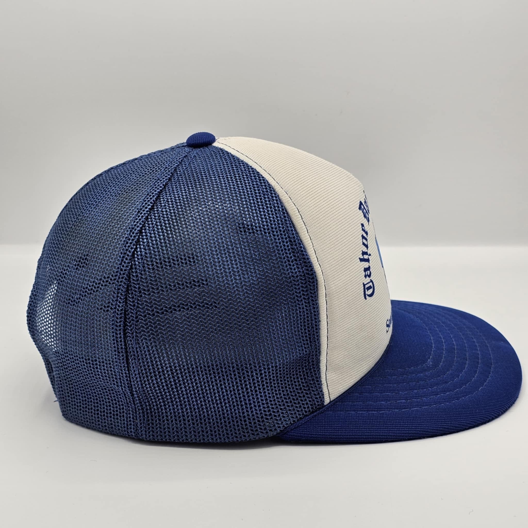 Vintage Lake Tahoe Vintage 70s Daily Tribune Newspaper Trucker Hat Size ONE SIZE - 2 Thumbnail