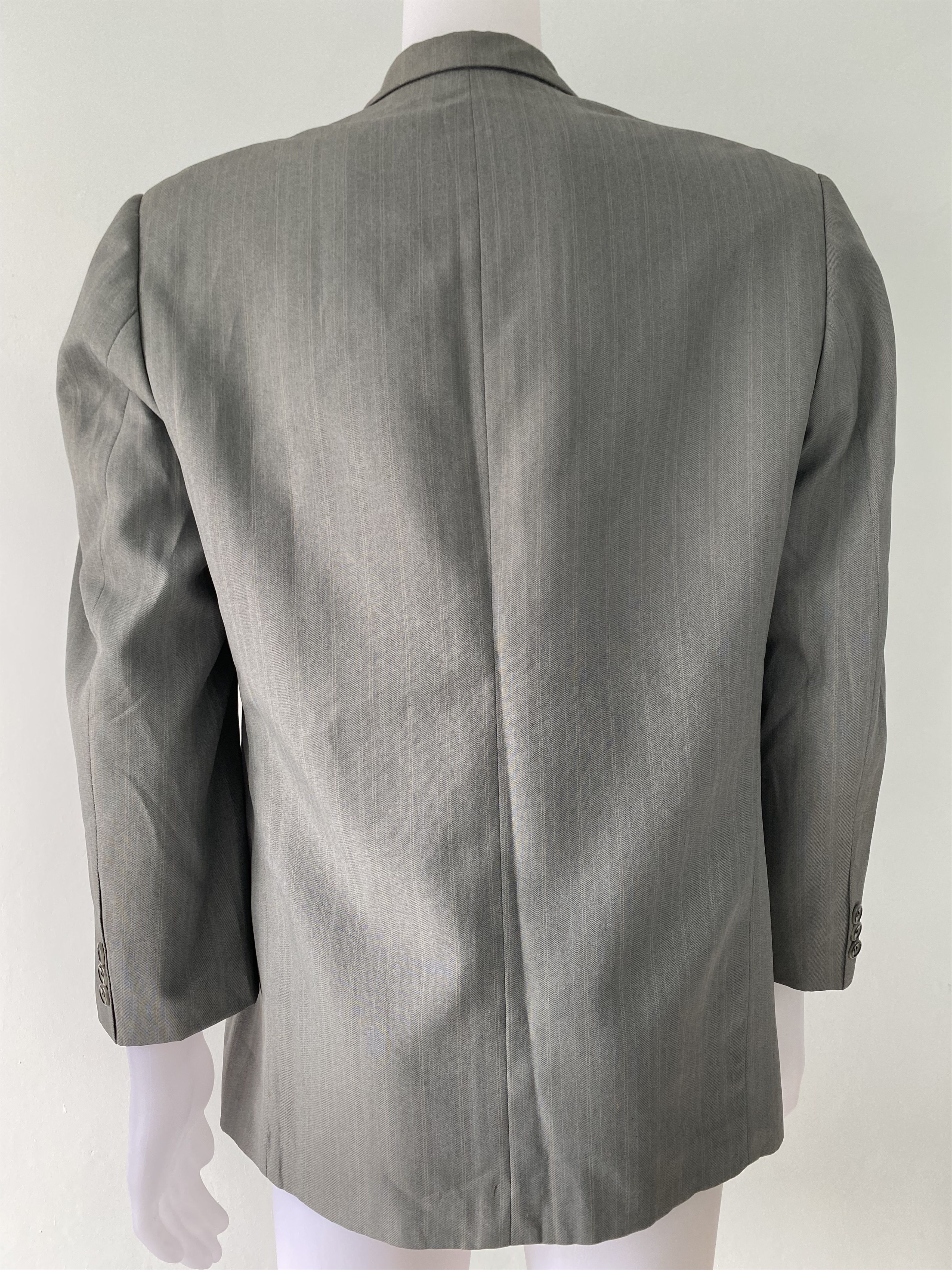 Balenciaga × Vintage Vintage Balenciaga Stripped Blazer Size 38R - 4 Thumbnail