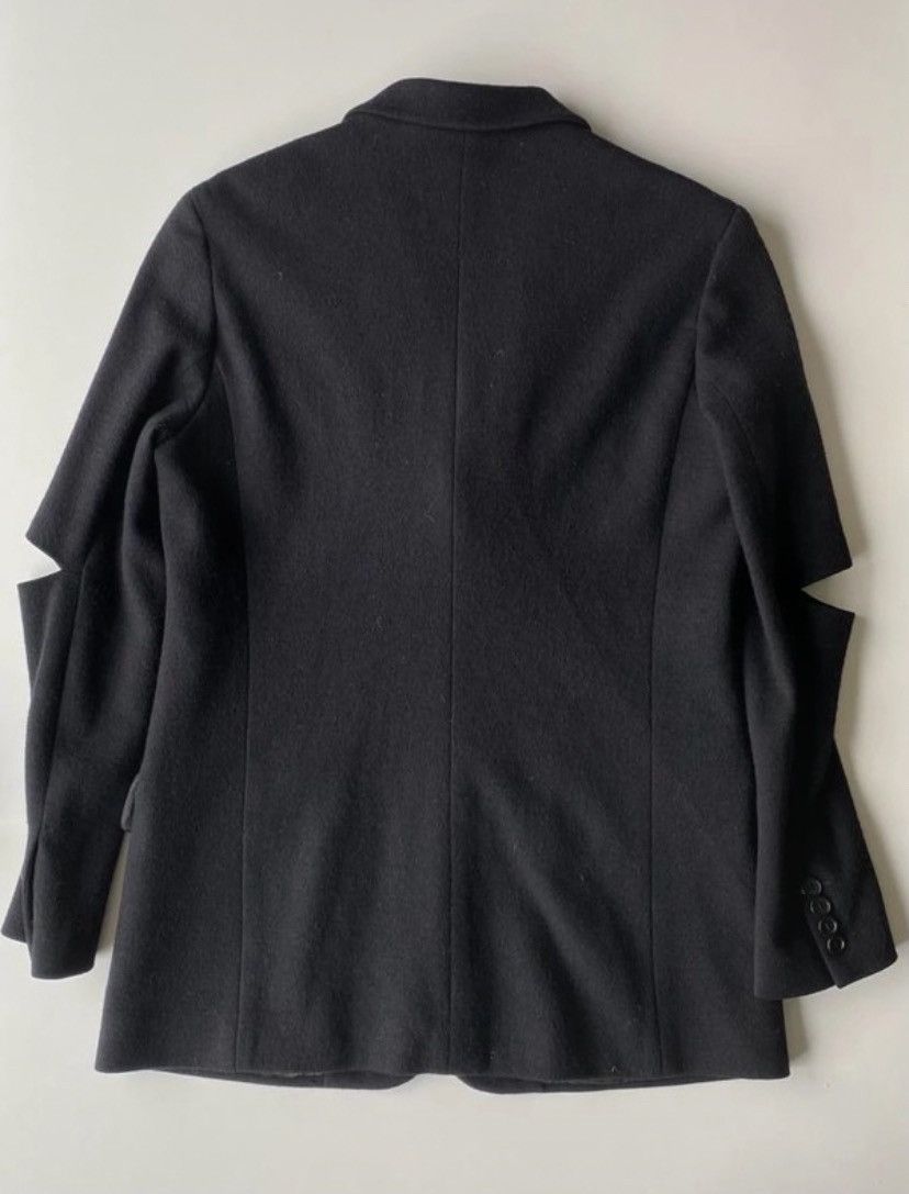 Helmut Lang Helmut Lang AW97 Slashed Elbow Military cutted blazer Size 34R - 2 Thumbnail