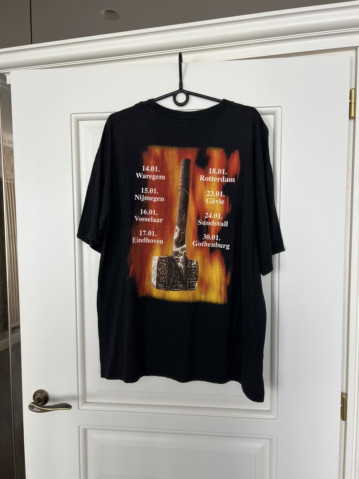 Band Tees Vintage Hammer Fall Band Tee Rock 90s T-Shirt Size US XL / EU 56 / 4 - 10 Thumbnail