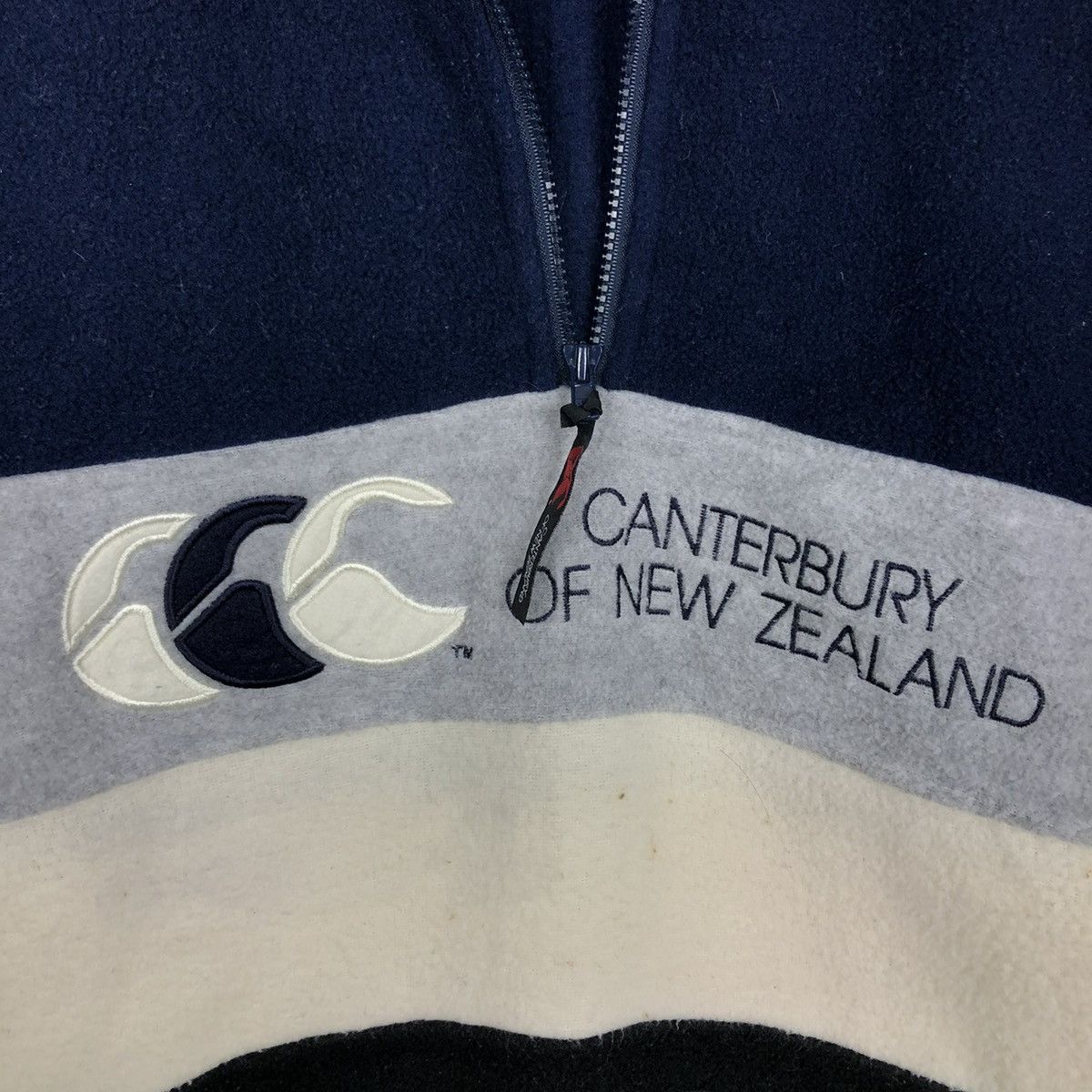 Canterbury of New Zealand 🔥VINTAGE SWEATSHIRT HALF ZIPPER CANTERBURY OF NEW ZEALAND Size US M / EU 48-50 / 2 - 16 Thumbnail