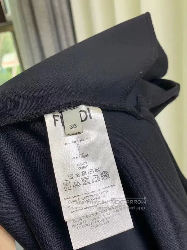 Fendi Fendi La Fayette Embroidered Logo Hooded Sweatshirt Size 4XL / US 24-26 - 5 Thumbnail