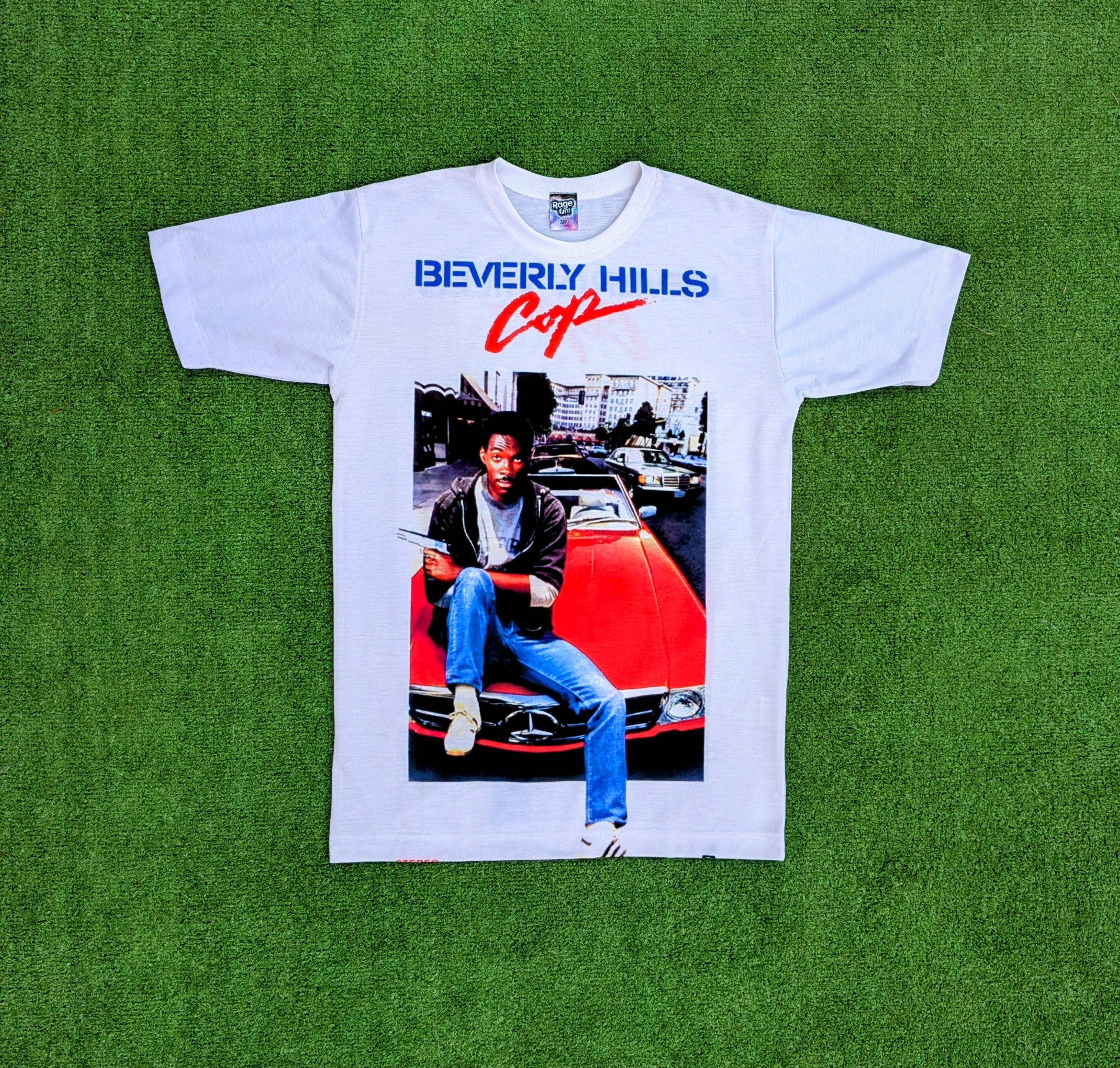 RageOn Beverly Hills Cop Eddie Murphy 2Side 1984 Movie Poster Shirt Size US M / EU 48-50 / 2 - 2 Thumbnail