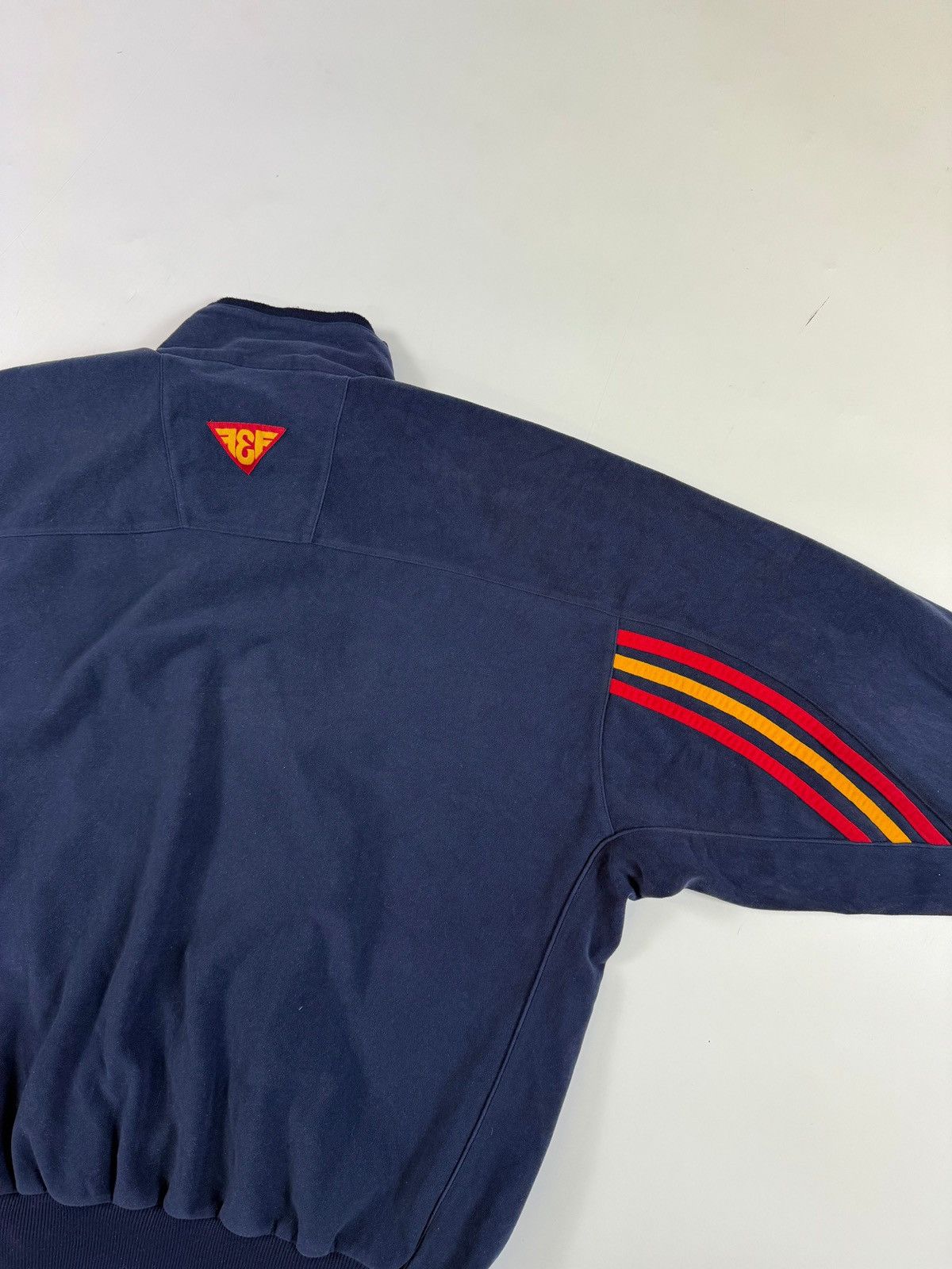 Adidas Vintage Spain 1998/99 adidas velour football track top Size US M / EU 48-50 / 2 - 4 Thumbnail