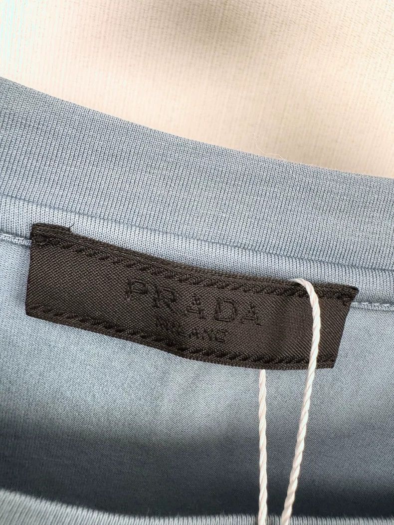 Prada Prada Long Sleeve Top in Blue Color-2506 Size L / US 10 / IT 46 - 2 Thumbnail