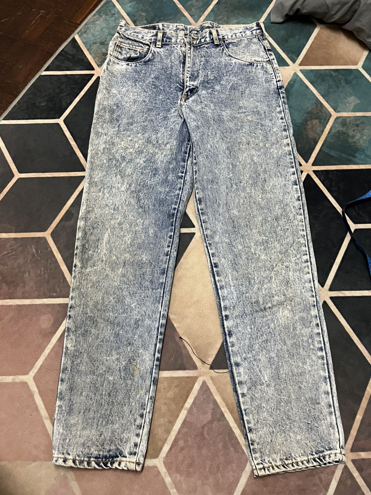 Japanese Brand 💥PURE VINTAGE Edwin Tokyo 80s Cut Jeans Size US 31 - 2 Thumbnail