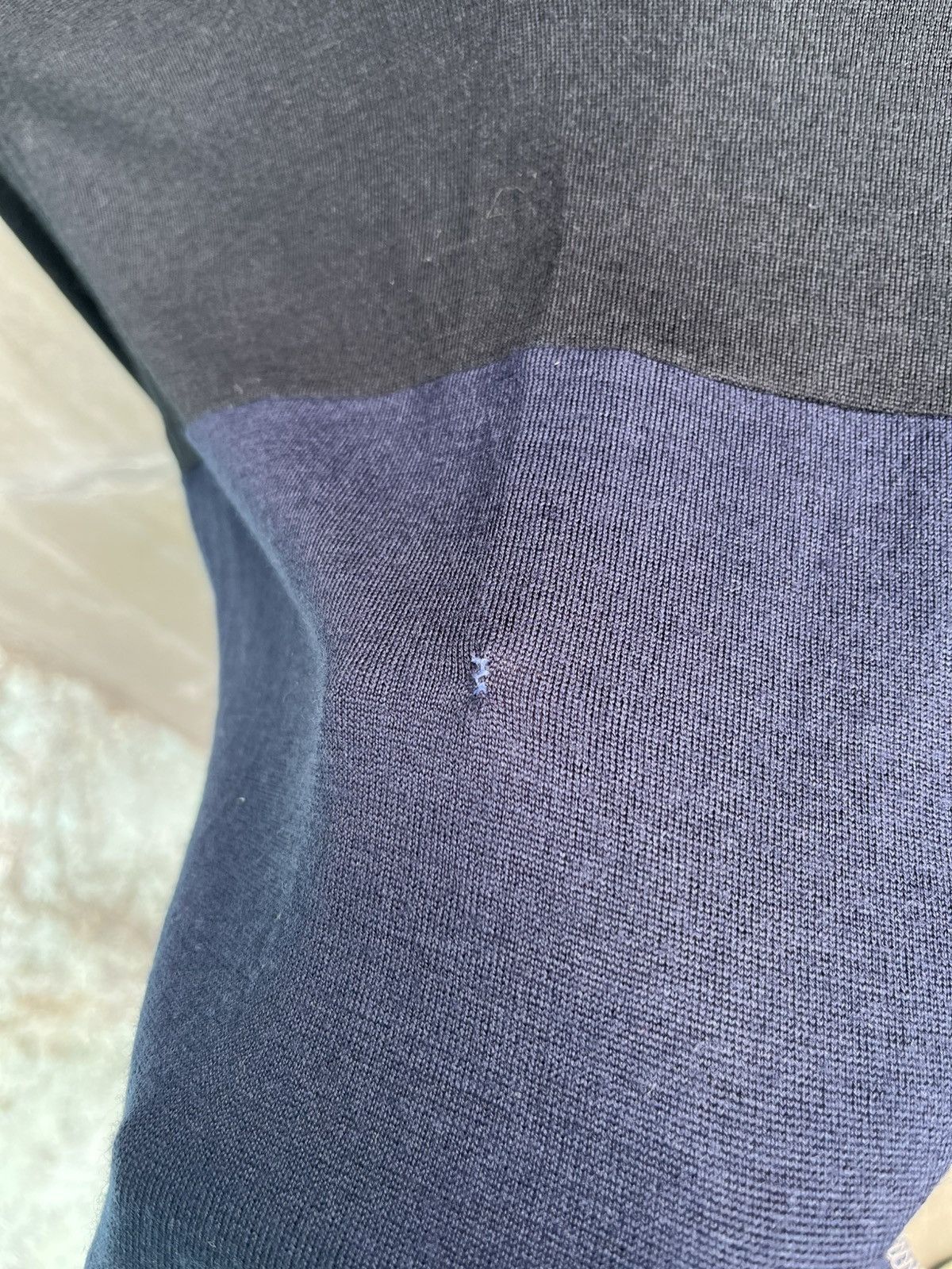 Junya Watanabe John Smedley AW10 Reverse Overlock Wool Sweater Size US S / EU 44-46 / 1 - 8 Thumbnail