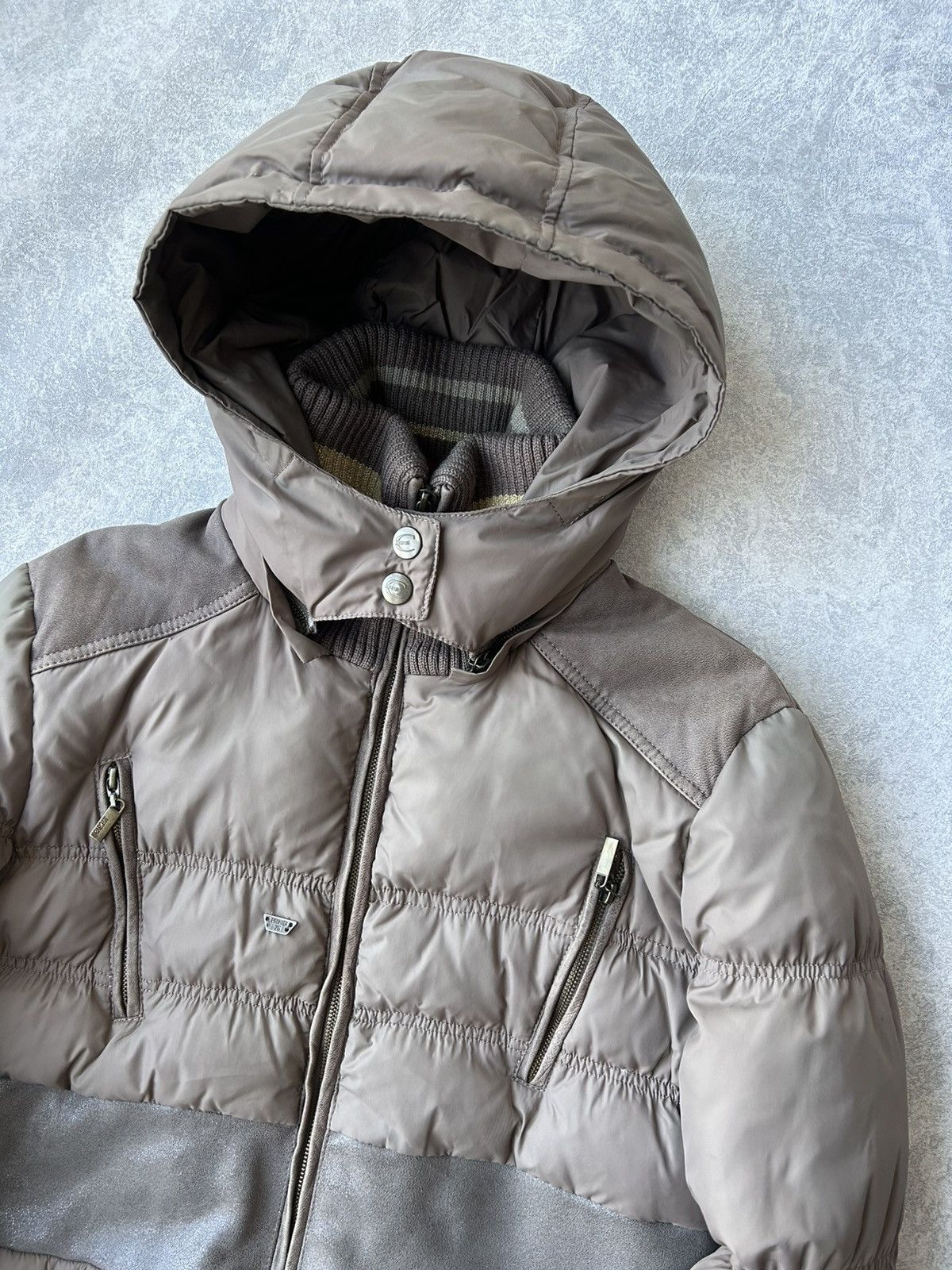 Just Cavalli Vintage Just Cavalli 4 Pocket Down Puffer Jacket Size L / US 10 / IT 46 - 2 Thumbnail