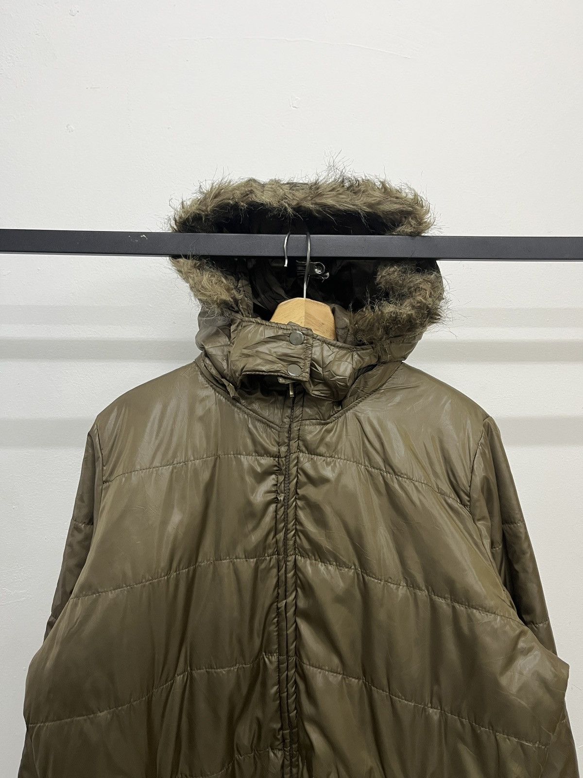 GOA GOA Style Military Bono Vkei Apocalypse Fur Nylon Jacket LGB Size US L / EU 52-54 / 3 - 6 Thumbnail
