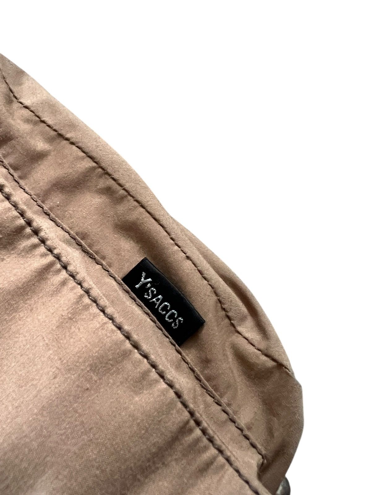 Yohji Yamamoto 2000s Y’SACCS Leather-Trim Boston Bag Size ONE SIZE - 9 Thumbnail