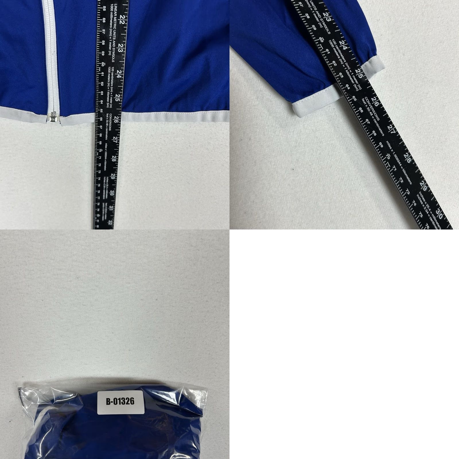 Adidas Adidas Climastorm Full Zip Hooded Rain Jacket Womens M Blue Mid Length Top Size M / US 6-8 / IT 42-44 - 9 Thumbnail