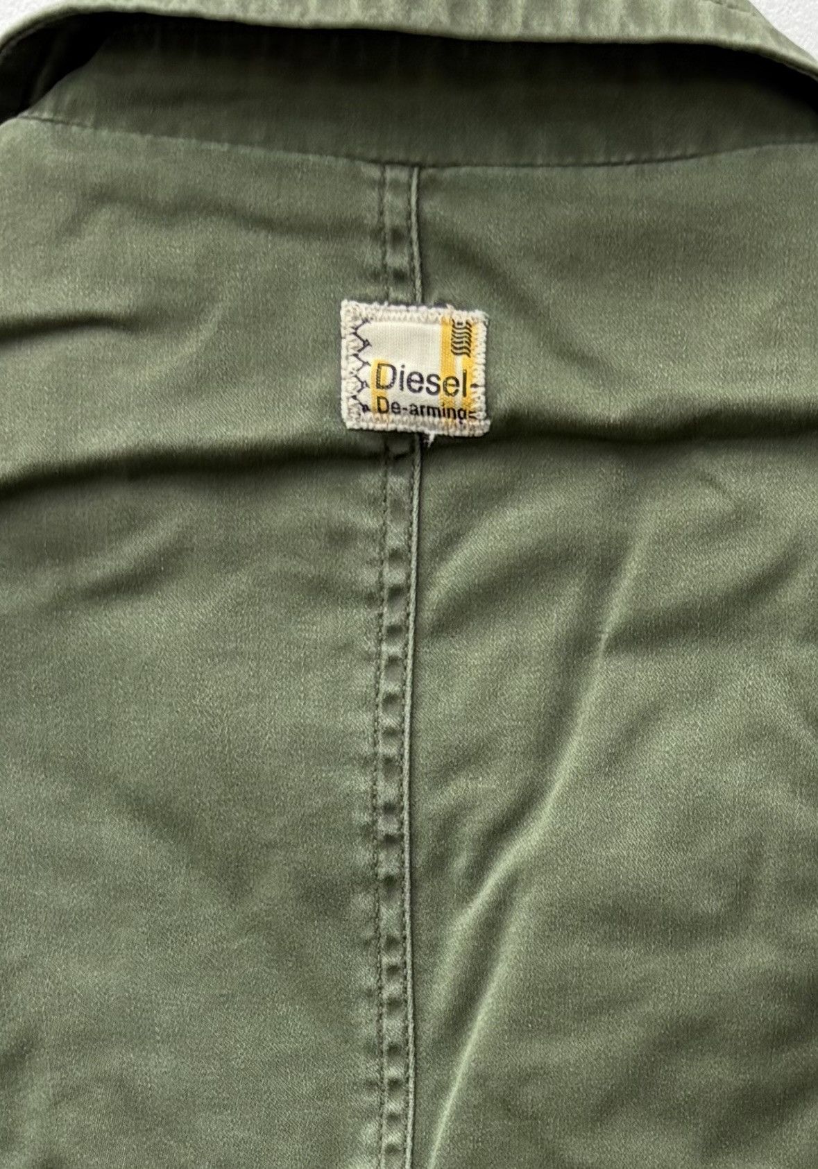 Diesel Diesel De-Arming Women’s Green Jacket Coat Size S / US 4 / IT 40 - 11 Thumbnail