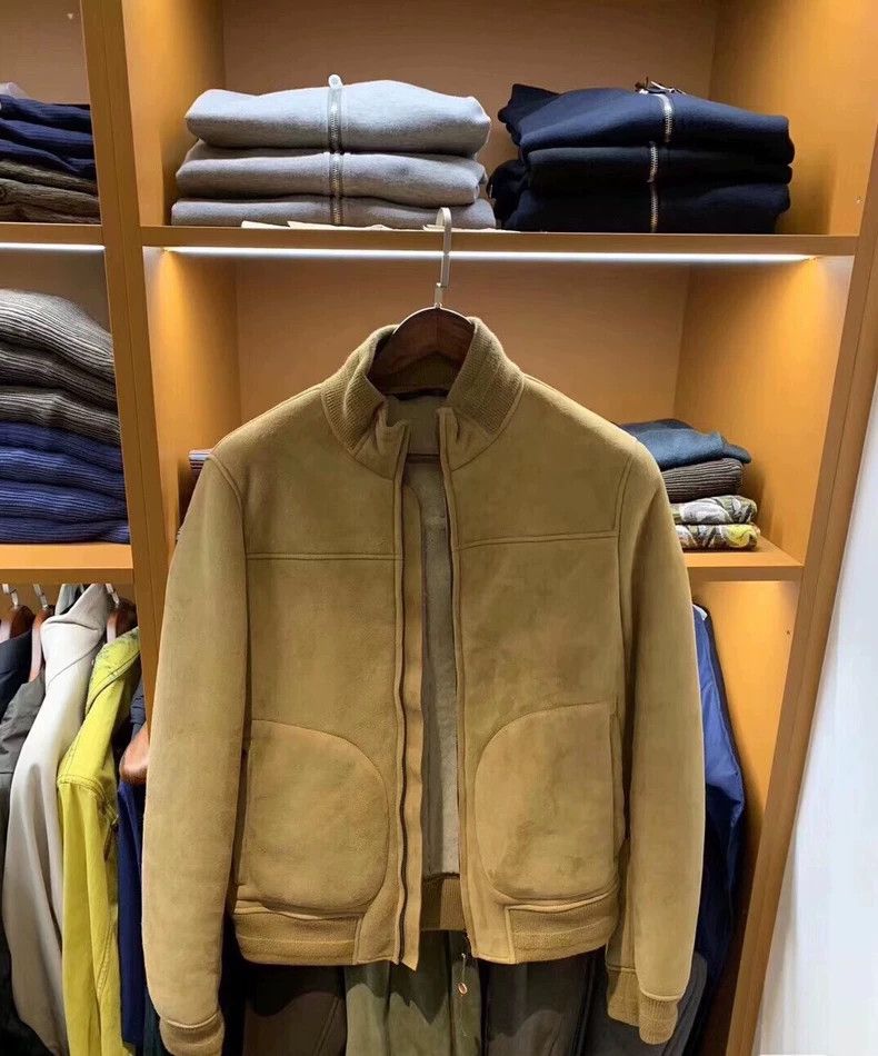 Loro Piana LORO PIANA Skin and hair make a leather coat Size US S / EU 44-46 / 1 - 6 Thumbnail