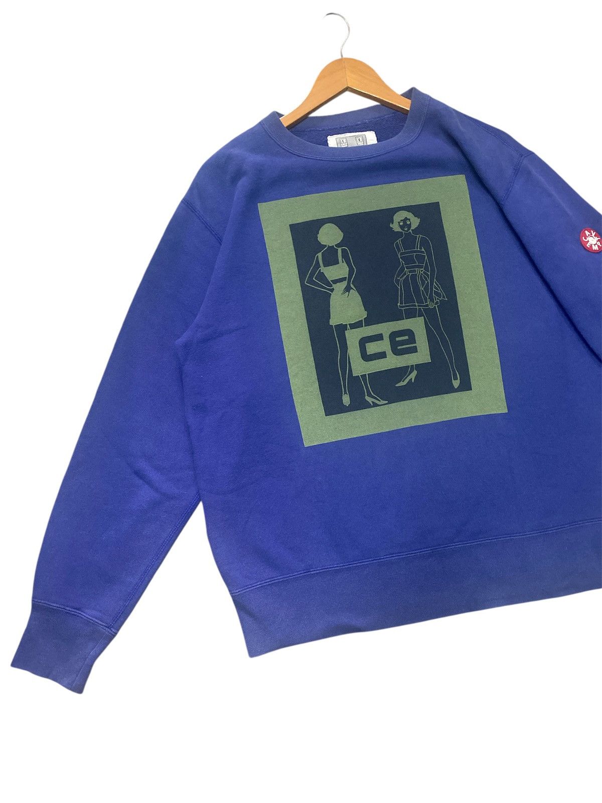 Cav Empt 💥RARE💥 VINTAGE CAV EMPT OTHER SIDE BLUE CREWNECT SWEATSHIRT💥 Size US L / EU 52-54 / 3 - 3 Thumbnail