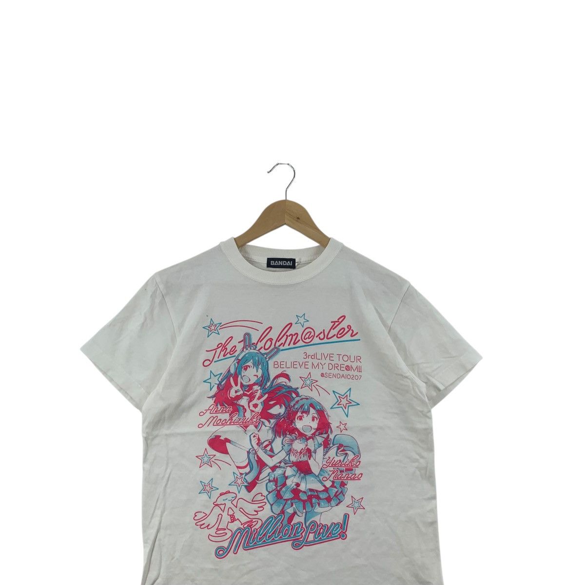 Anime ANIME THE IDOLMASTER Believe My Dream Tour Tee Shirt Top Size US S / EU 44-46 / 1 - 2 Thumbnail