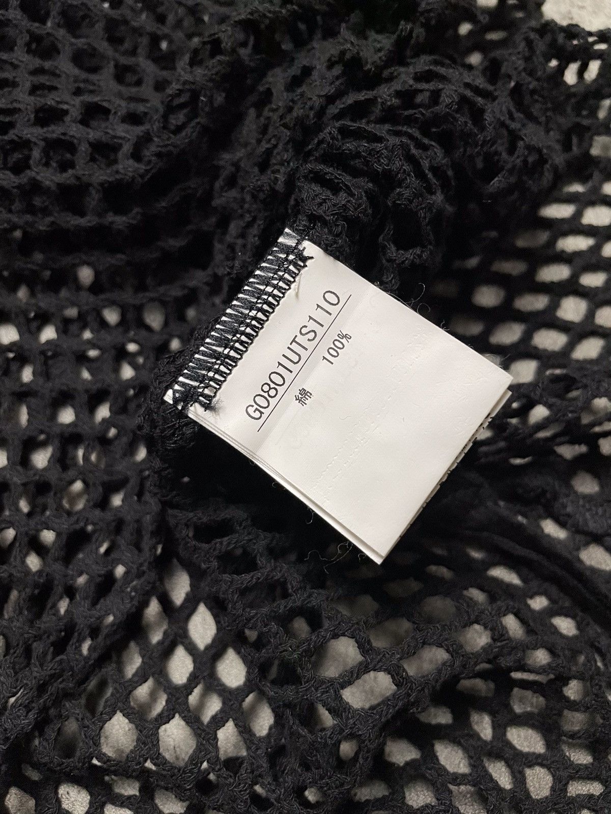 If Six Was Nine × Japanese Brand Y2K Edge Rupert Black Mesh / Fish net LGB Style Size US S / EU 44-46 / 1 - 8 Thumbnail