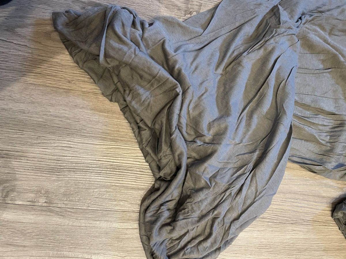 Rick Owens Drkshdw Rick Owens Under Layer Twisted Sleeve (Gray) Size US XL / EU 56 / 4 - 4 Thumbnail