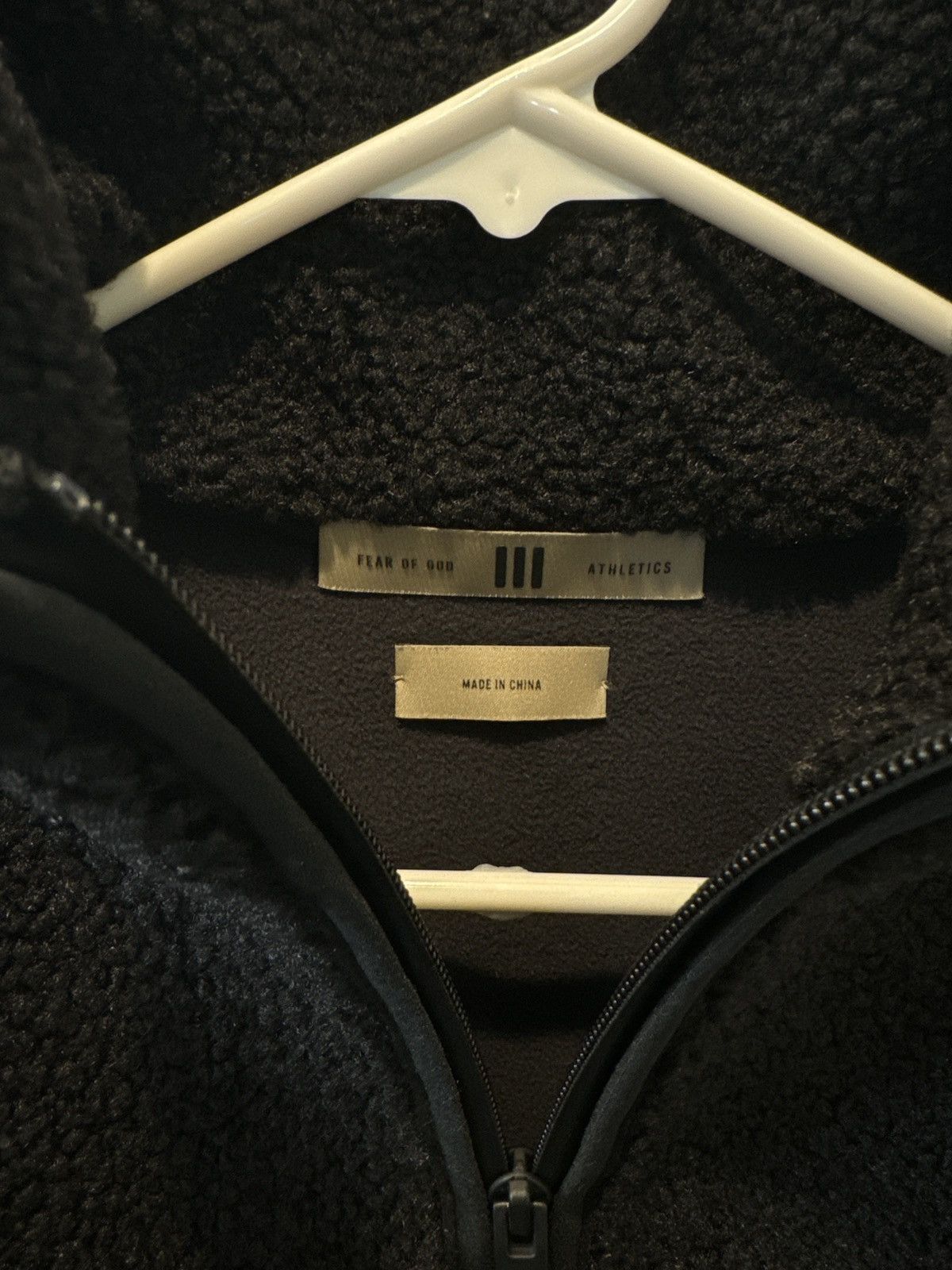 Adidas × Fear of God Fear Of God Athletics (adidas) 1/2 Polar Fleece Zip Size US XXS / EU 40 - 2 Thumbnail