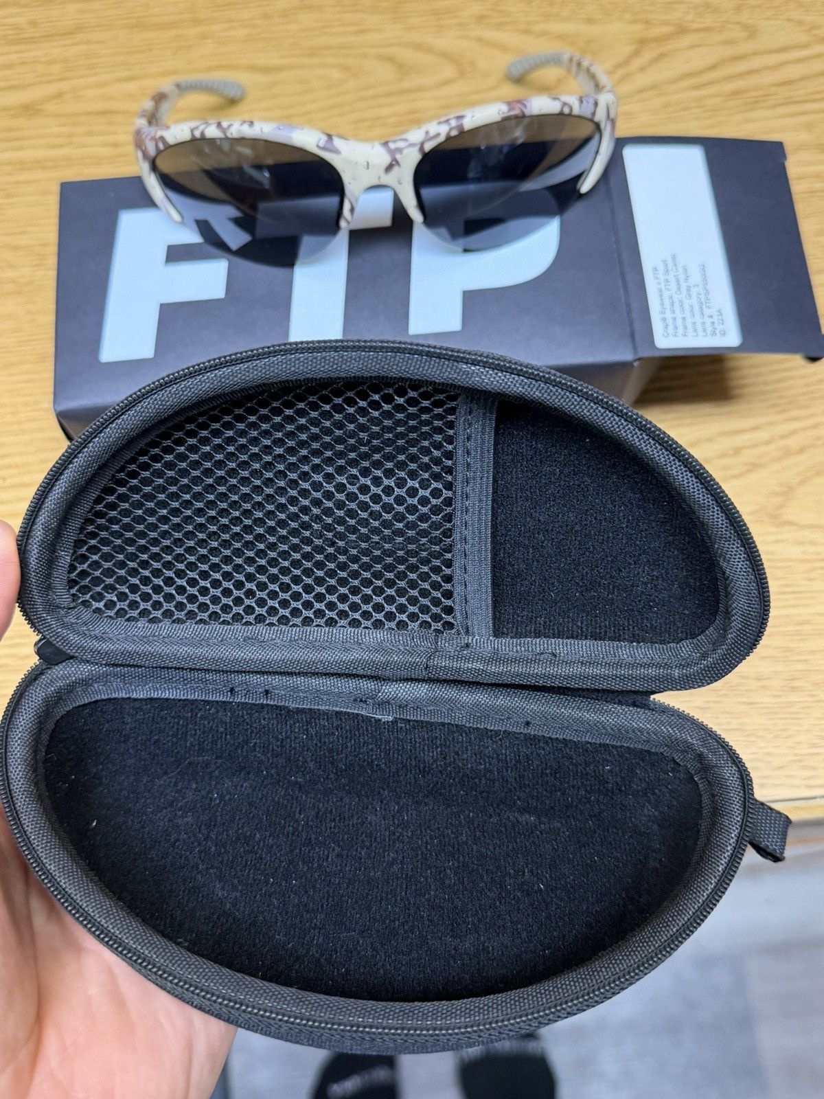 Fuck The Population FTP x Crap Eyewear - Desert Camo - FTP Sport Size ONE SIZE - 5 Thumbnail