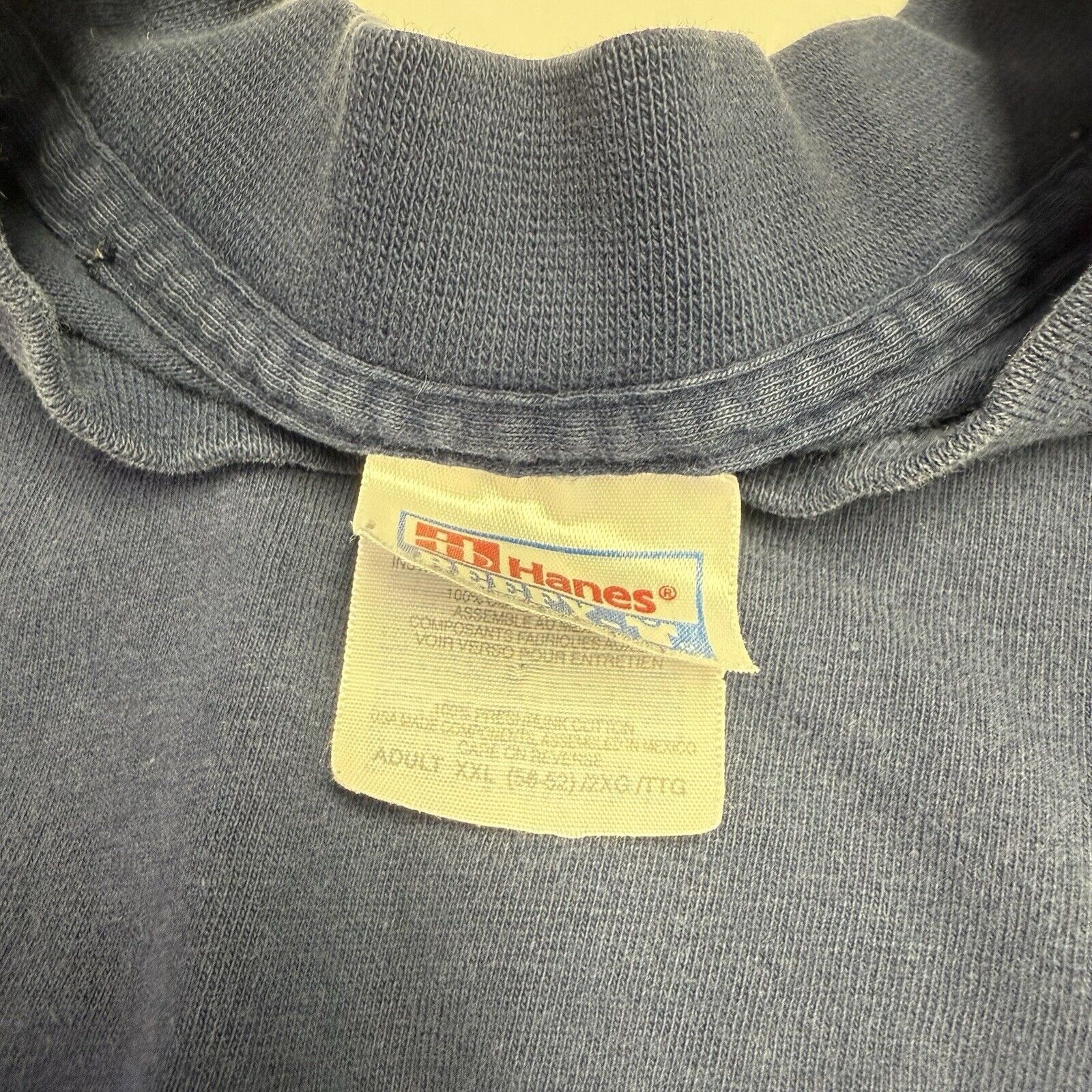 Vintage Vintage Dumont Dunes T Shirt Mens 2XL Blue Long Sleeve Embro Size US XXL / EU 58 / 5 - 10 Thumbnail