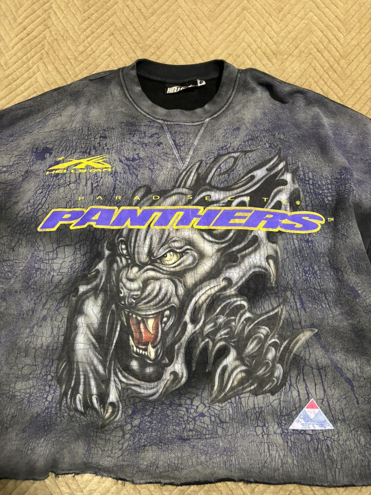 HELLSTAR × Vintage Hellstar Paradise City Panthers Crewneck Size US S / EU 44-46 / 1 - 2 Thumbnail