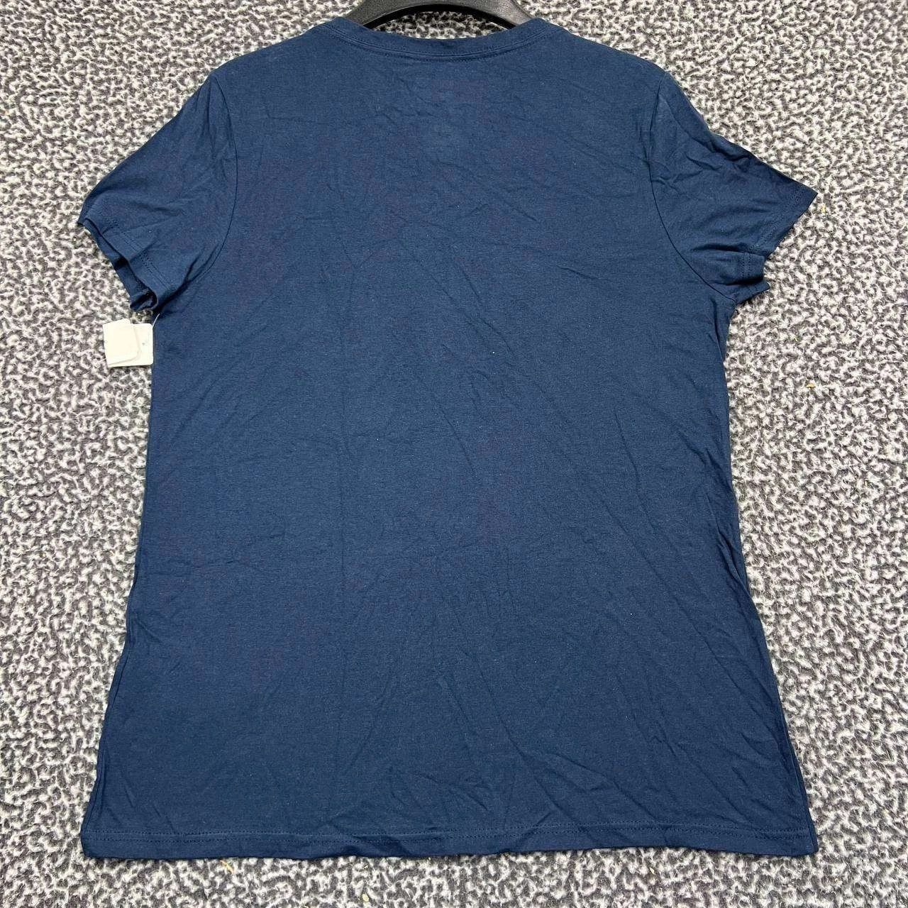 Other Seattle Seahawks Shirt Women Blue Short Sleeve V-Neck M Size M / US 6-8 / IT 42-44 - 2 Thumbnail