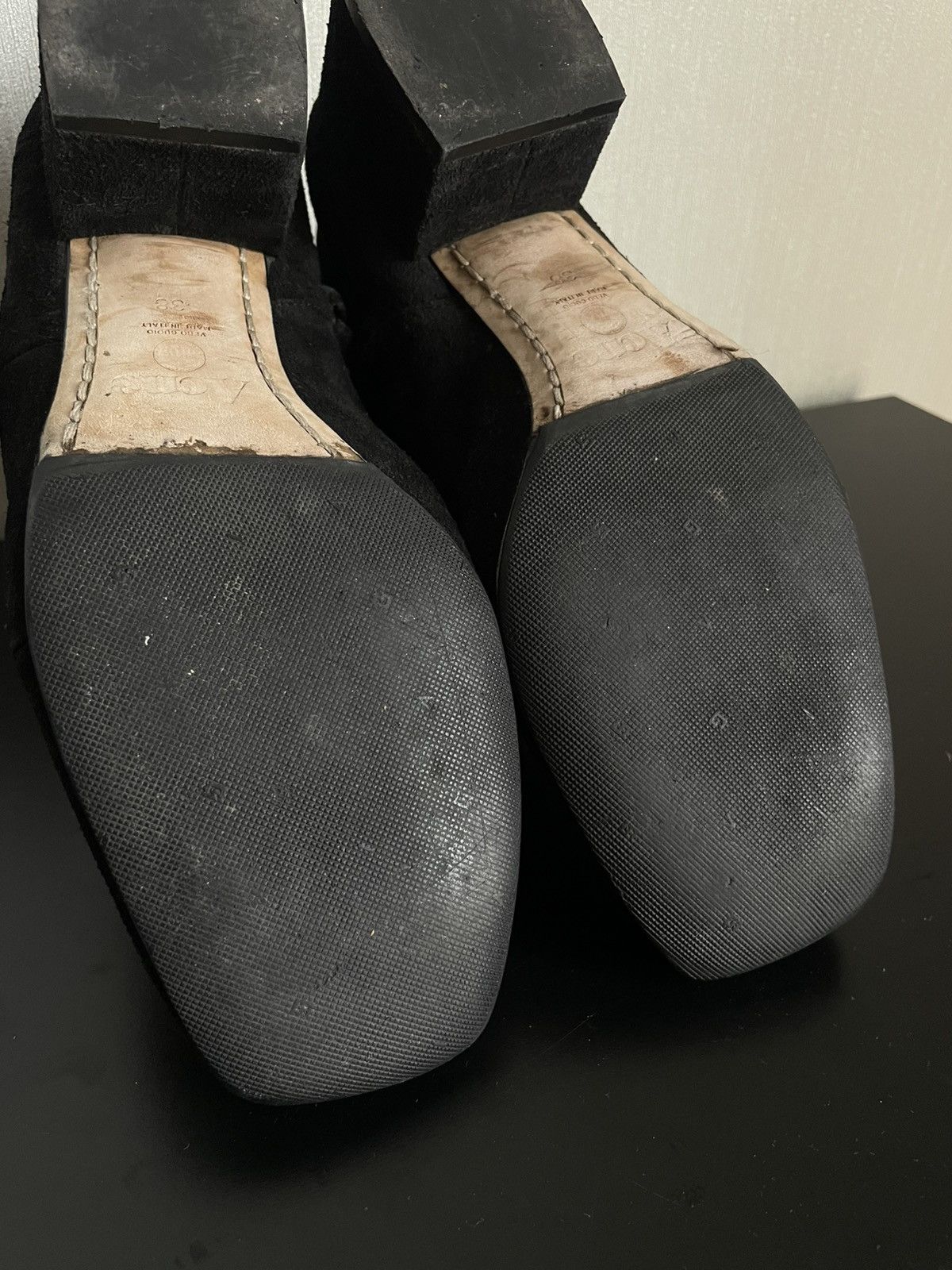 Acne Studios Archive Acne Studios Cyber Ankle Square Toe Boots Suede Hype Size US 8 / IT 38 - 14 Thumbnail