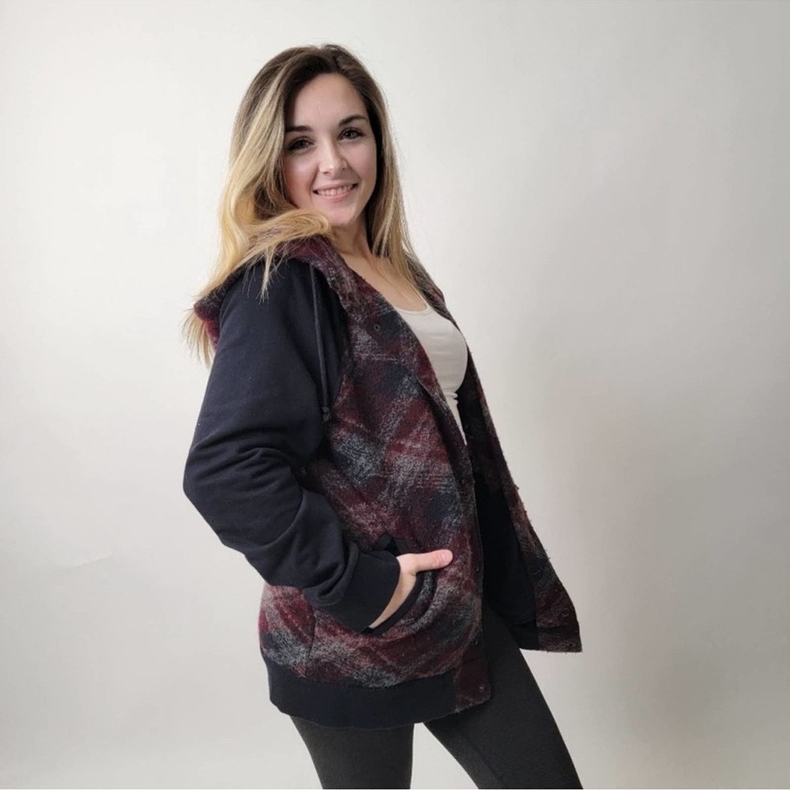 Armani Exchange Armani Exchange Wool Plaid Bomber Jacket Size M / US 6-8 / IT 42-44 - 6 Thumbnail