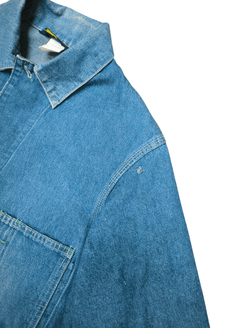 Oshkosh × Vintage Vintage Denim Chore Jacket Oshkosh b'gosh Size US L / EU 52-54 / 3 - 8 Thumbnail