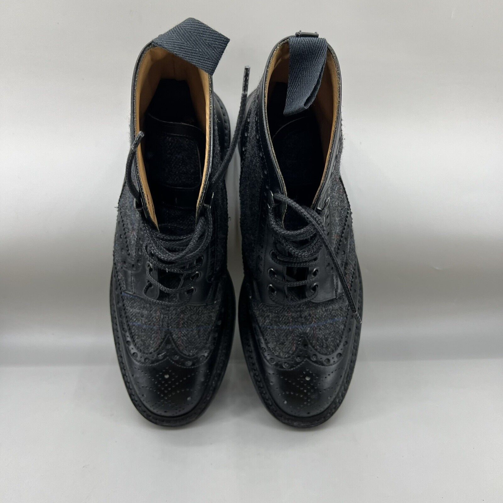 Herring Herring Exmoor Tweed Dress Boots Men Size 9 US, 8 UK Black Size US 9 / EU 42 - 5 Thumbnail