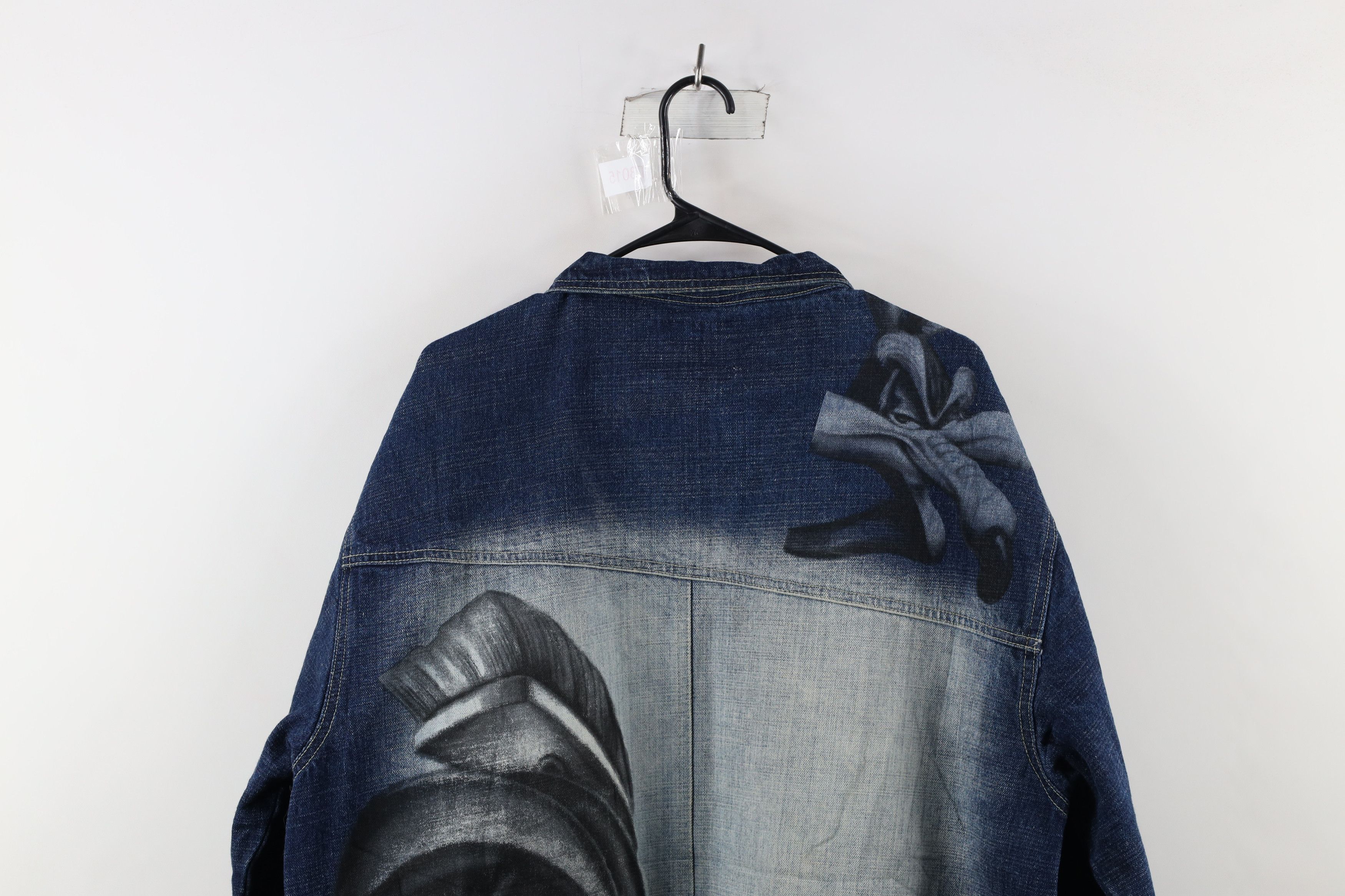 Vintage Vintage 90s Lot 29 Looney Tunes Bugs Bunny Denim Jean Jacket Size US XXL / EU 58 / 5 - 12 Thumbnail