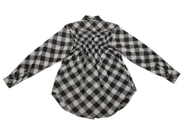 Other Comme Des Garcons size F Black Vintage Plaid Design Shirt Size L / US 10 / IT 46 - 3 Thumbnail