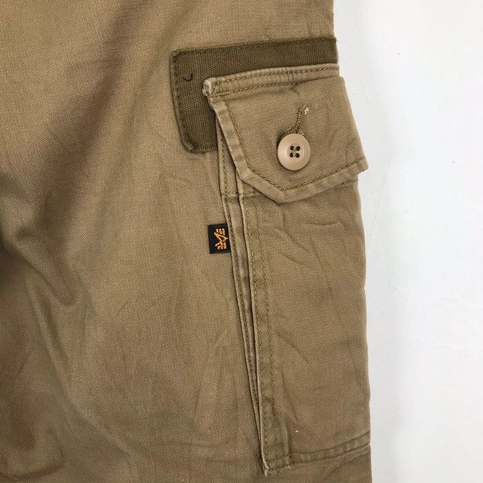 Alpha Industries × Vintage (SY0184) ALPHA INDUSTRIES 6 POCKET CARGO PANTS Size US 37 - 7 Thumbnail