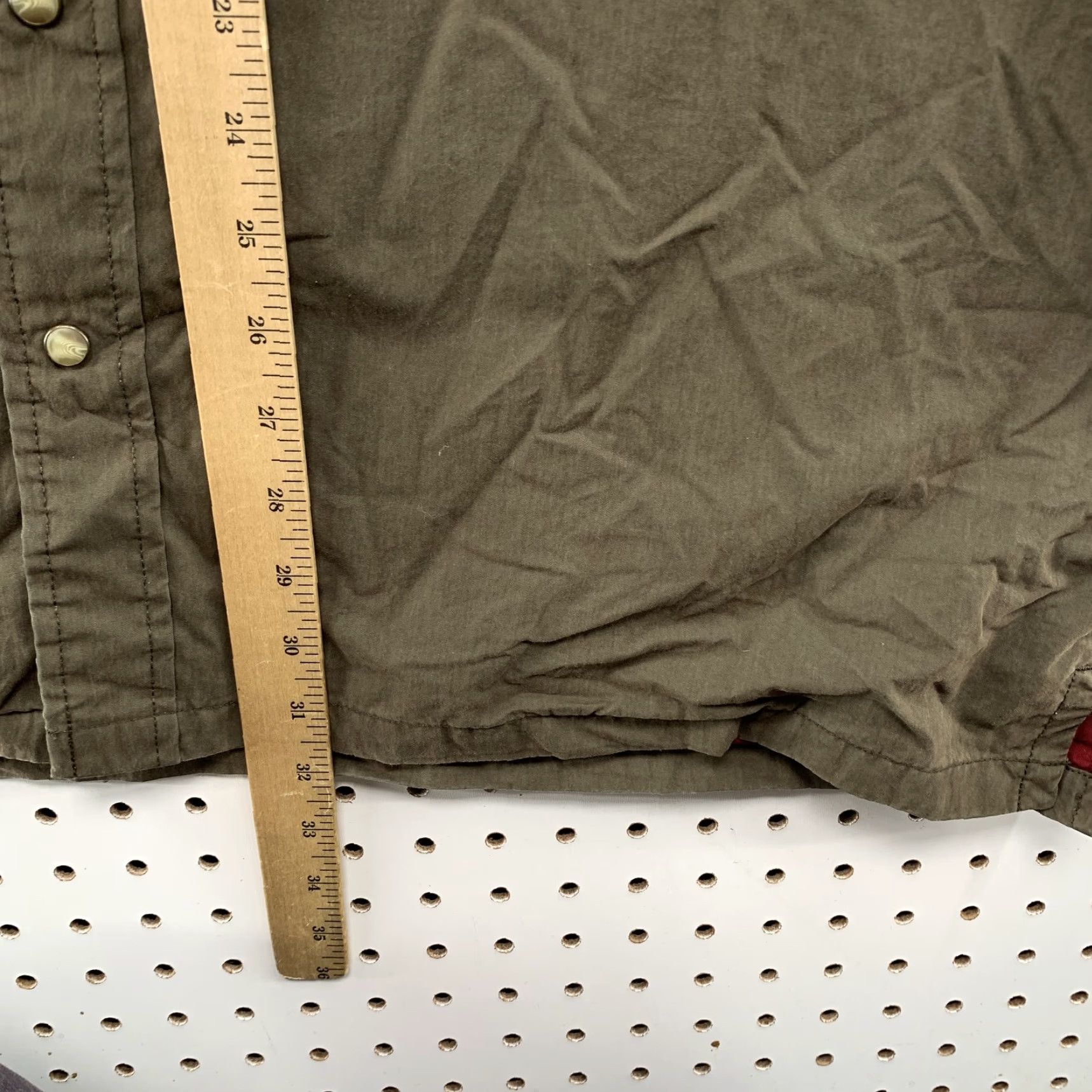 Eddie Bauer Eddie Bauer Outdoor Button-Up Shirt Shacket Men’s LT Large Tall Lined Green Casual Size US L / EU 52-54 / 3 - 6 Thumbnail