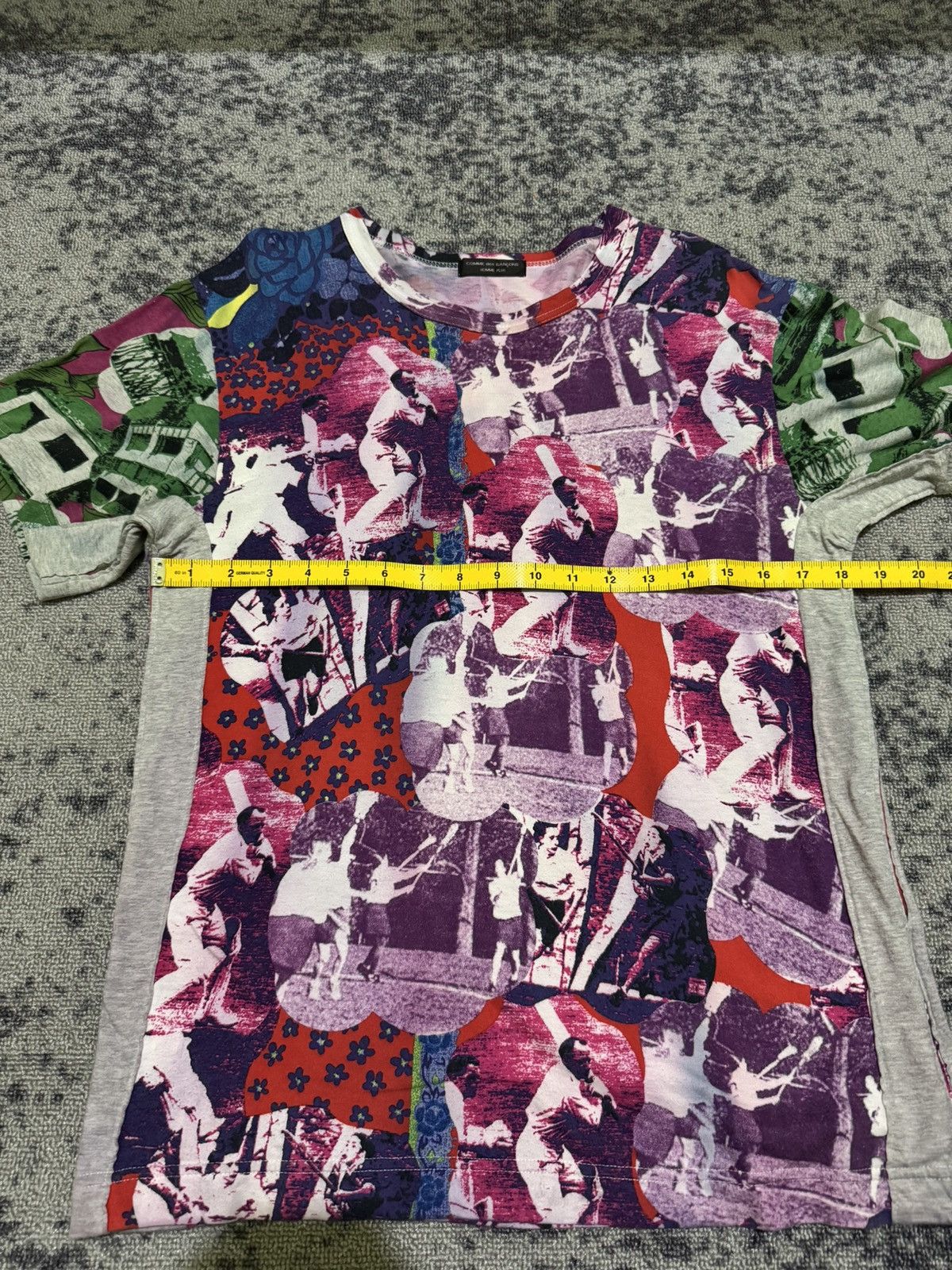 Comme des Garcons Comme des Garcons button homme plus baseball art tee Size US M / EU 48-50 / 2 - 17 Thumbnail