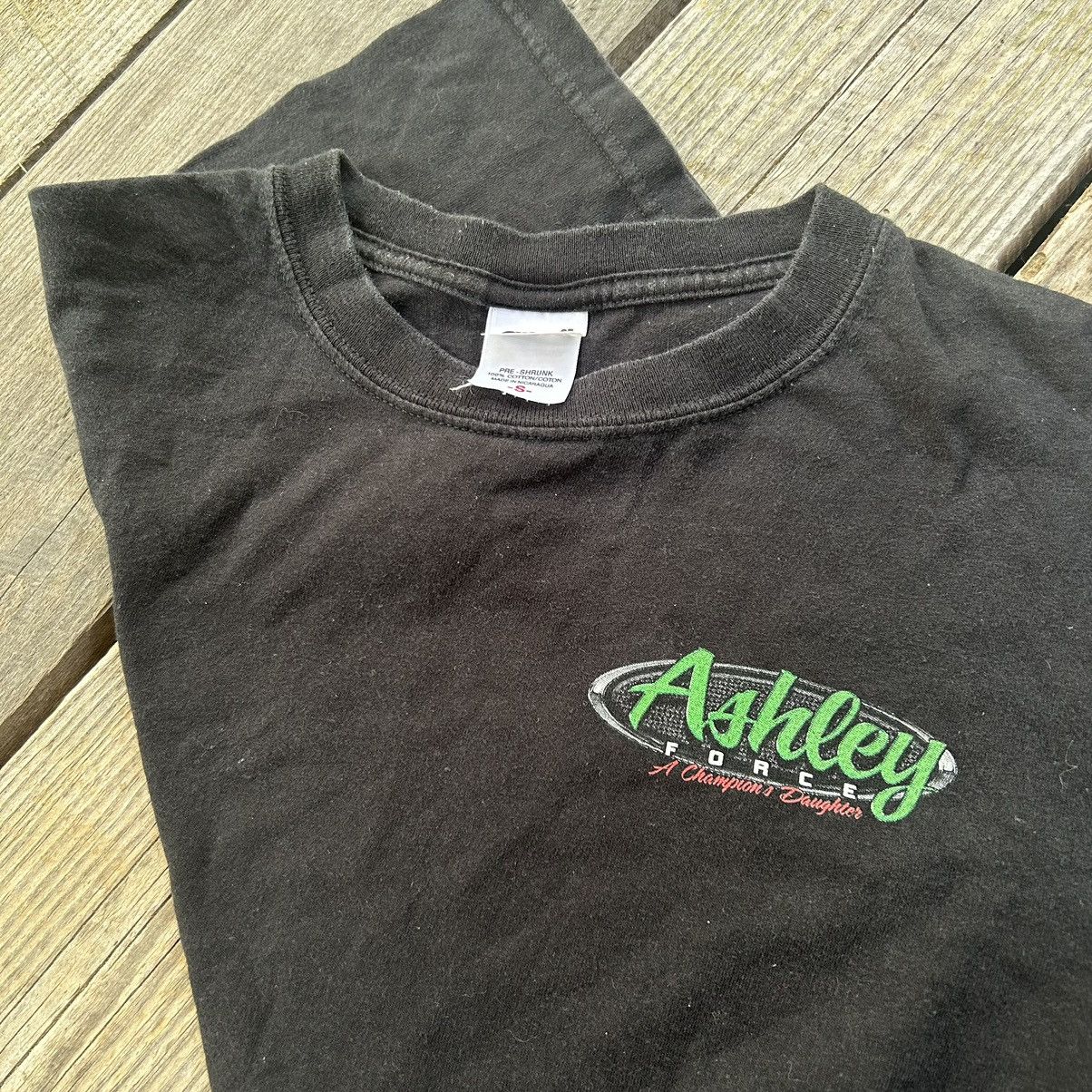 NASCAR × Vintage Vintage Ashley Force NHRA Drag Racing Graphic T Shirt Size US S / EU 44-46 / 1 - 3 Thumbnail