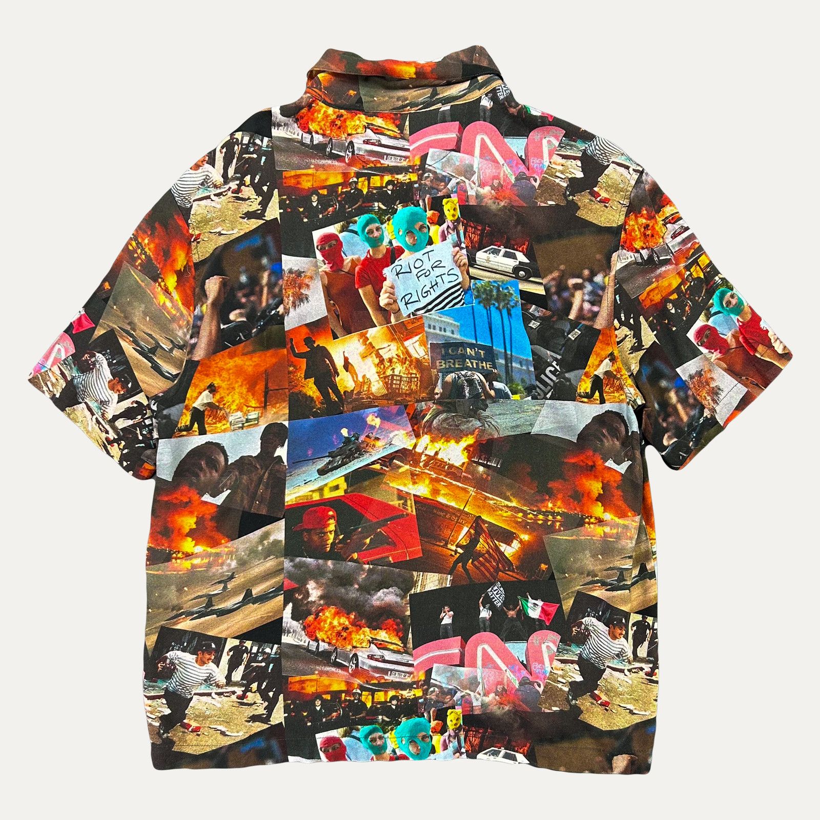 Homme Femme AOP Button Up Shirt