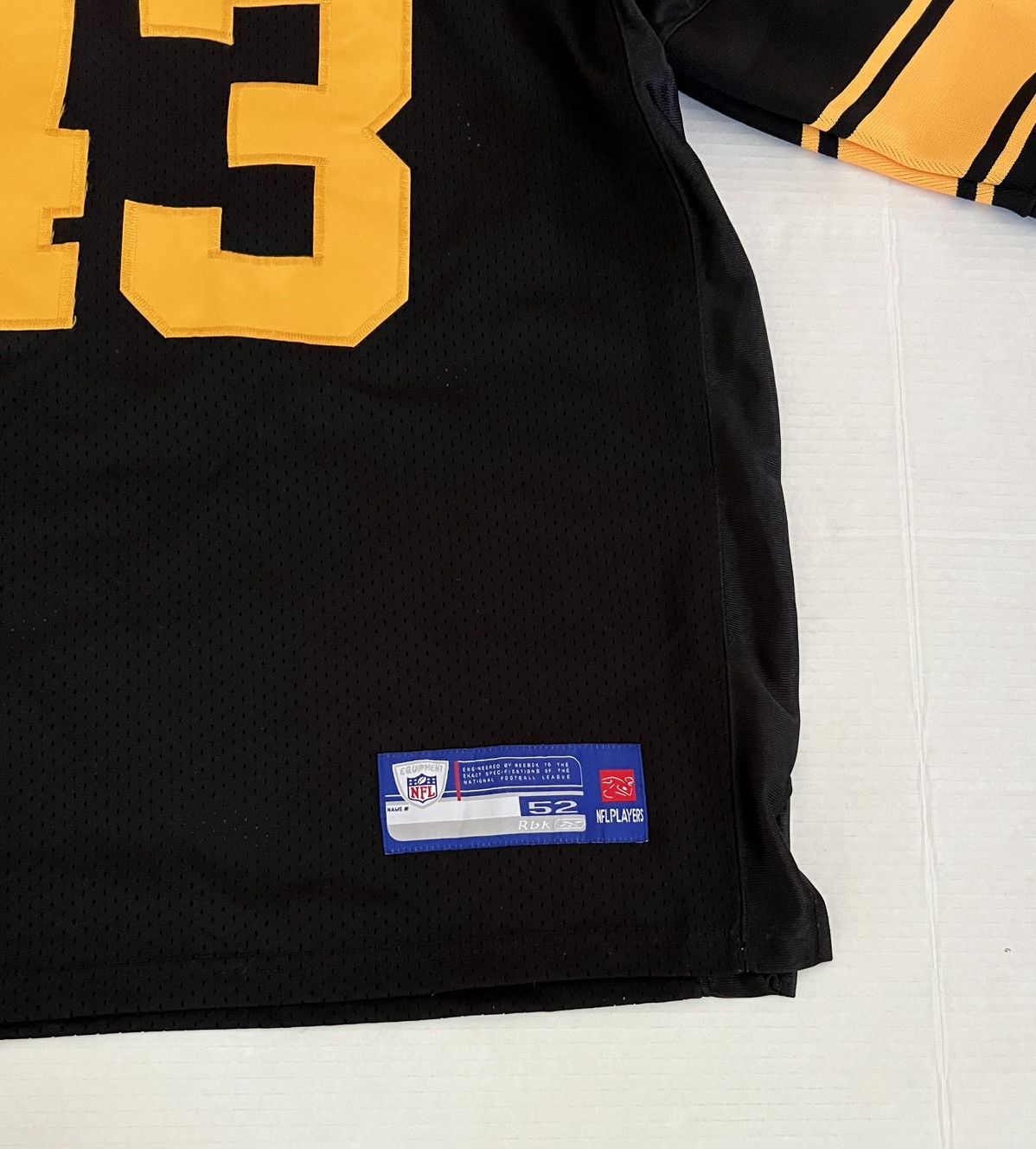 Reebok Pittsburgh Steelers 75th Anniversary Authentic Reebok Jersey Size US XL / EU 56 / 4 - 6 Thumbnail