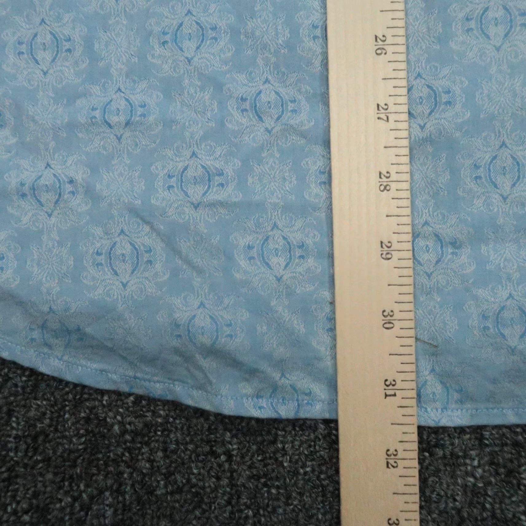 Robert Graham Robert Graham Shirt Adult XL Blue Geometric Button-Up Cotton Classic Fit Long Sleeve Mens Size US XL / EU 56 / 4 - 7 Thumbnail