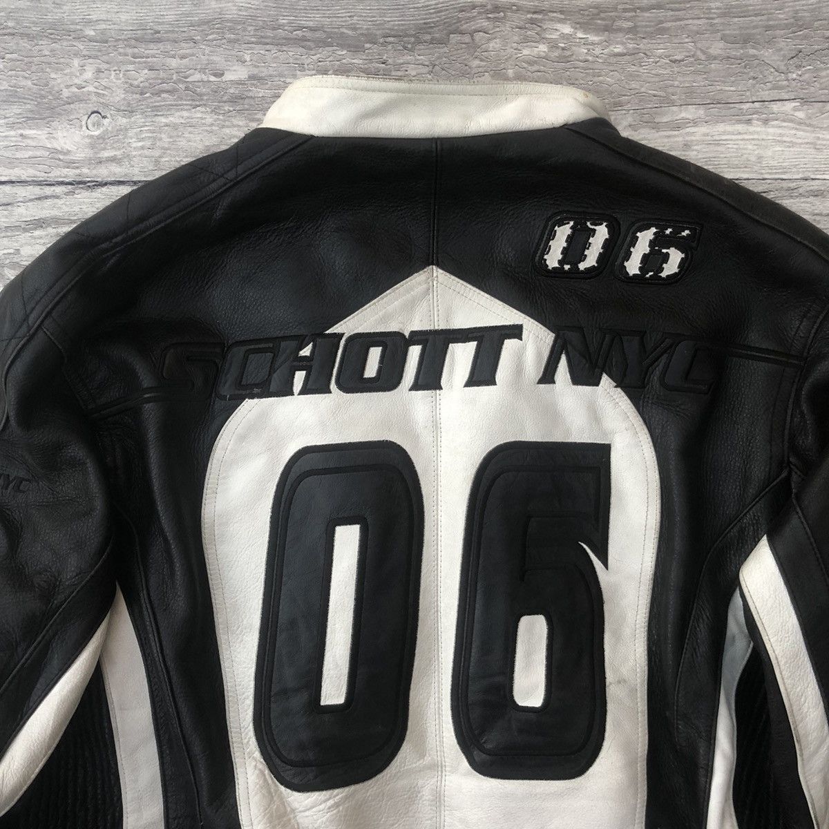 Schott ✅NEED GONE ♥️ SCHOTT NYC cow genuine leather jacket Size US L / EU 52-54 / 3 - 4 Thumbnail