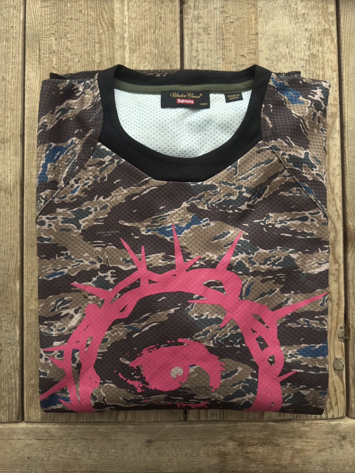 Supreme UNDERCOVER Moto Jersey (SS23) - $138
