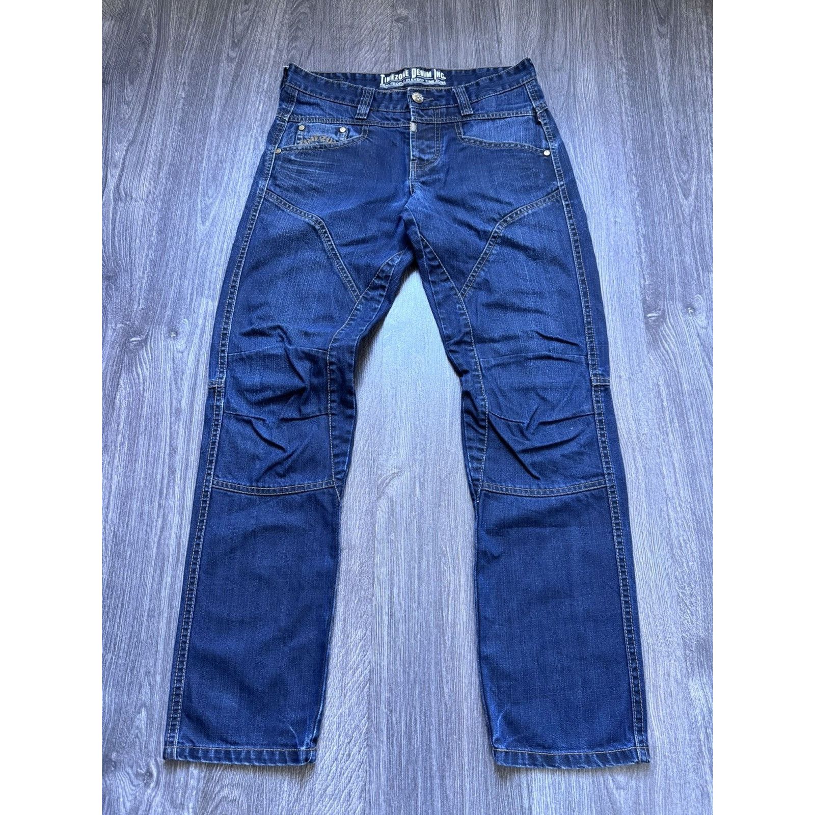 Japanese Brand Y2K G-Star Style Timezone Japanese Jeans Avant Garde Jeans Size US 32 / EU 48 - 1 Thumbnail