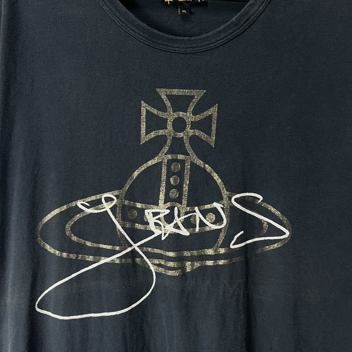 Vivienne Westwood Vivienne westwood t-shirt big logo Size US XL / EU 56 / 4 - 5 Thumbnail