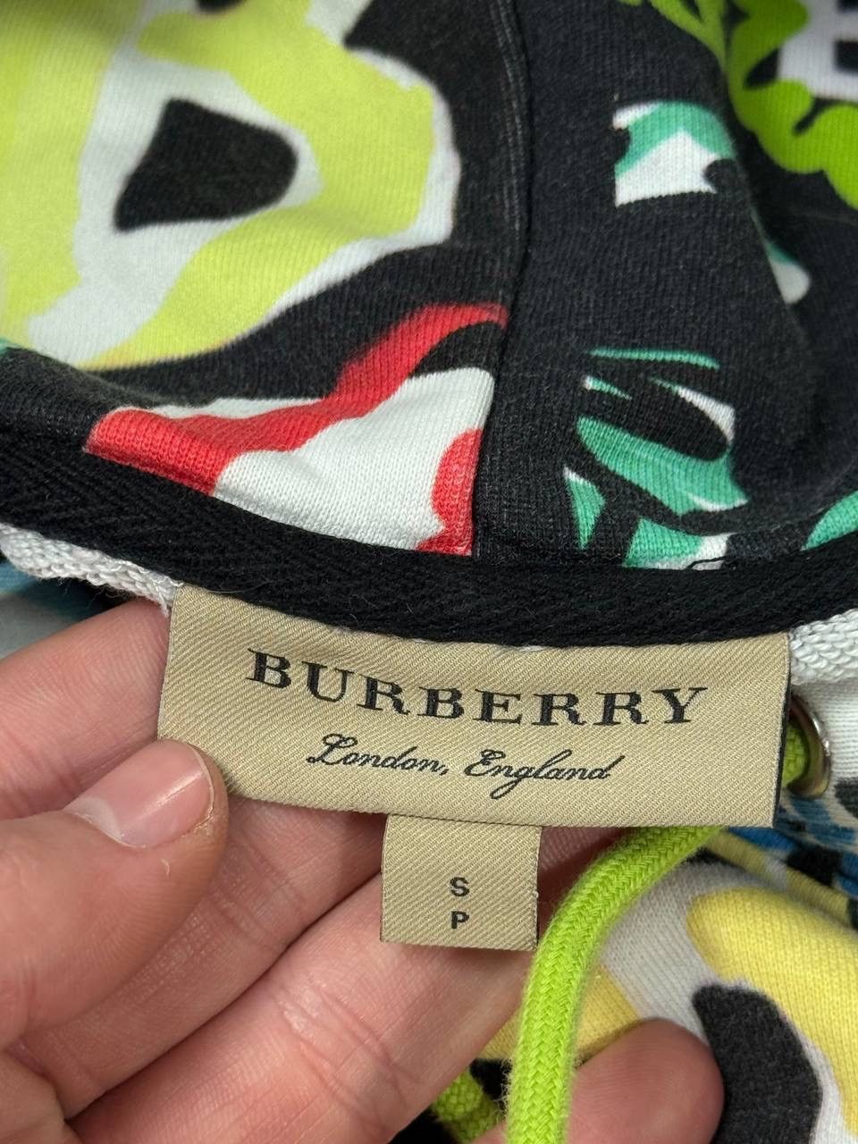 Burberry Burberry Graffiti Logo Print Hoodie Multicolor Sweatshirt S Size US S / EU 44-46 / 1 - 4 Thumbnail