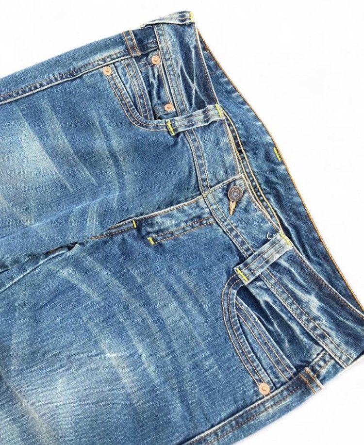 Levi's Y2K Levi’s Low Bootcut Jeans Star Embroidery Flap Women’s 29 Size 29" - 7 Thumbnail
