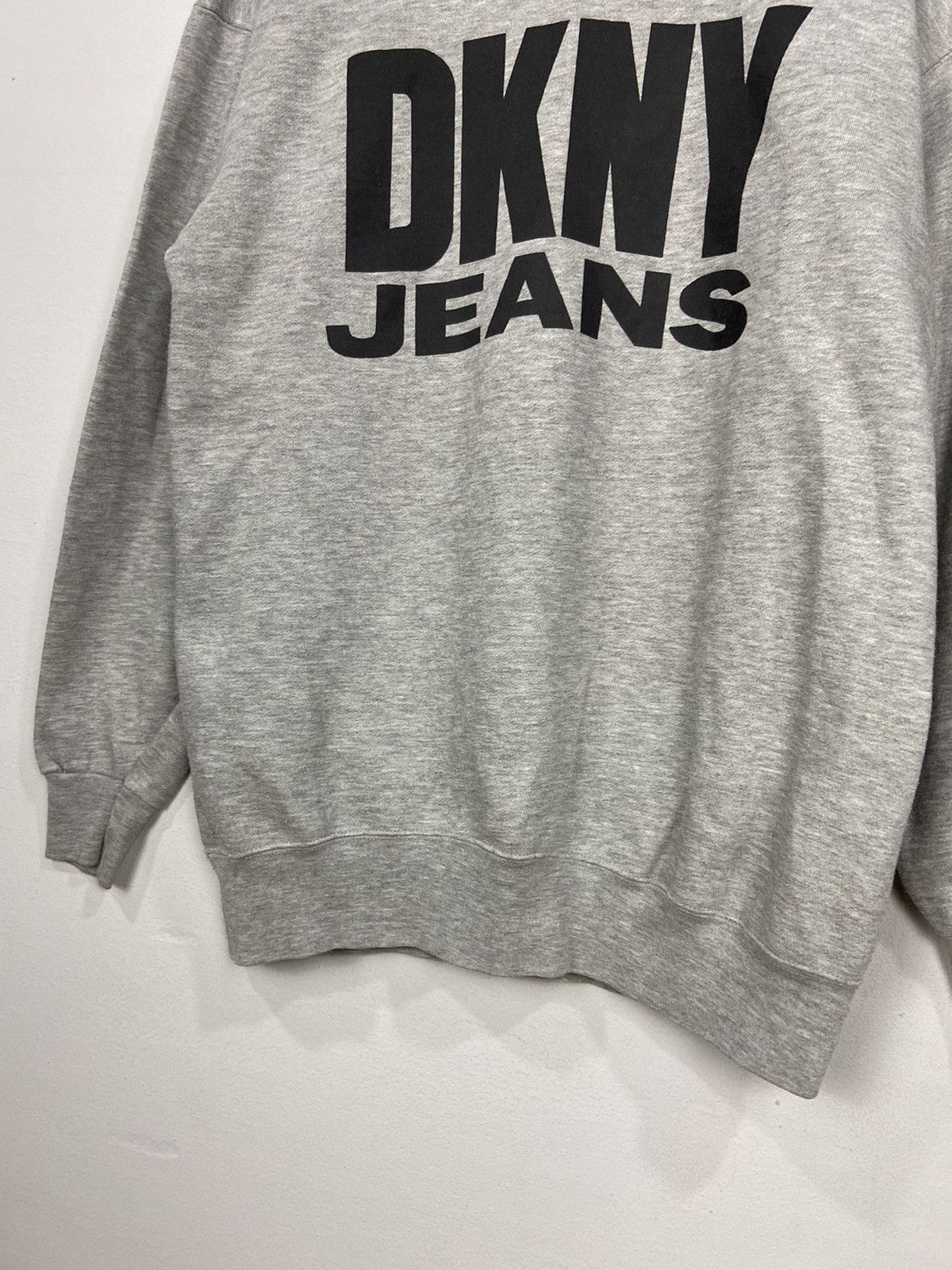 DKNY × Vintage Vintage DKNY Jeans Sweatshirt Size US L / EU 52-54 / 3 - 4 Thumbnail
